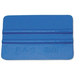3M Kunststoff-Rakel, dunkelblau (geringe Härte) 100mmx70mm