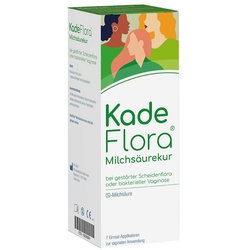 Kadeflora Milchsäurekur Einmal-Applikator vaginale Anwendung