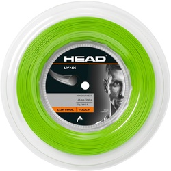 Head Tennissaite Lynx (Haltbarkeit) limegrün 200m Rolle