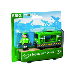 Frachtlok mit Fahrer - BRIO World
