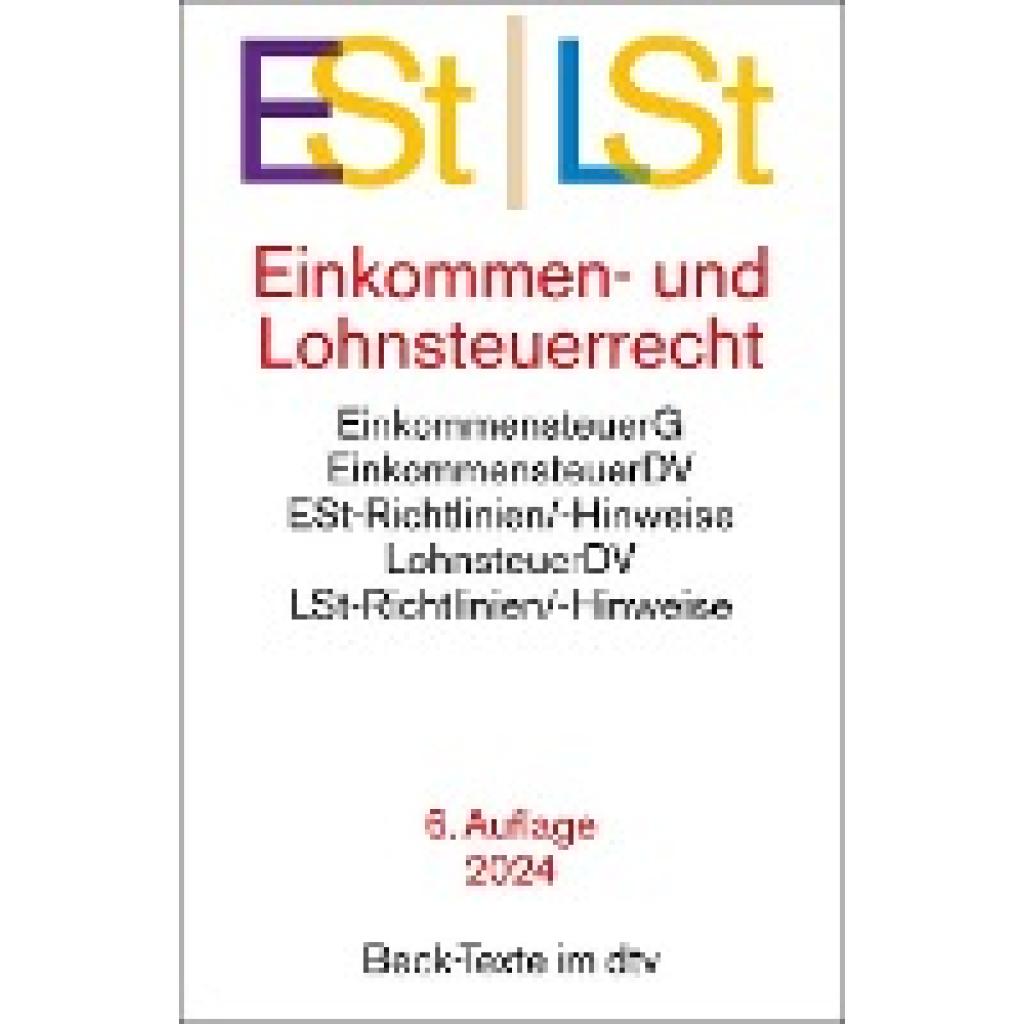 Einkommen- / Lohnsteuerrecht