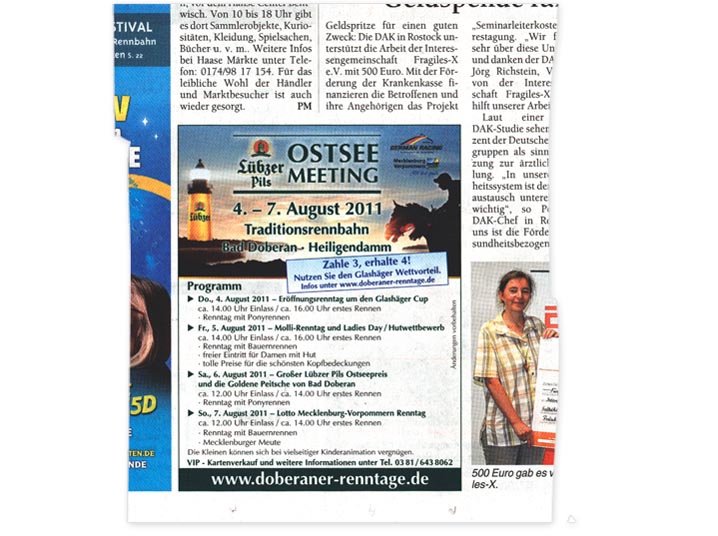 Ostsee Anzeiger - Ausgabe vom 27. Juli - 2. August 2011