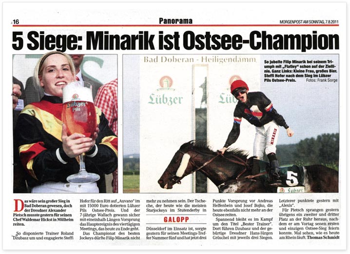 Dresdner Morgenpost - Ausgabe vom 7. August 2011