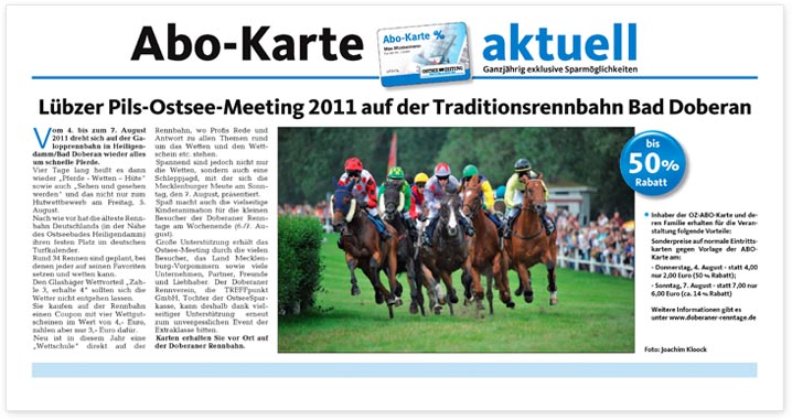 Ostsee Anzeiger - Ausgabe vom 29. Juli 2011