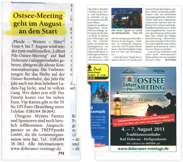 Ostsee Anzeiger - Ausgabe vom 06. - 12. Juli 2011