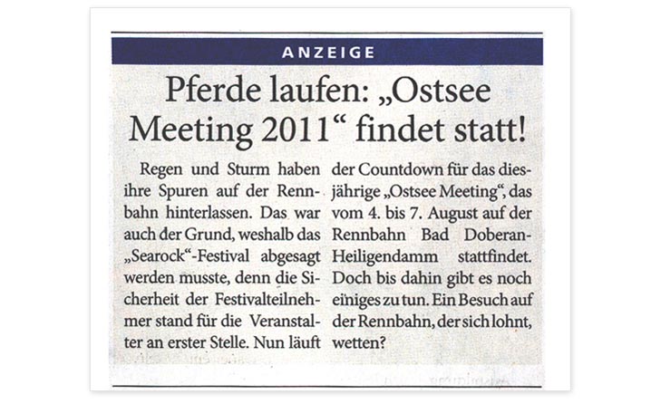 Warnow Kurier - Ausgabe vom 30. Juli 2011