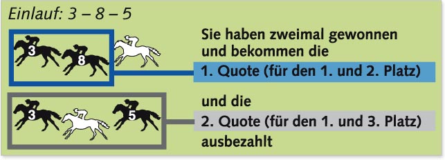 Platz-Zwilling-Wette Platz-Zwilling-Wette