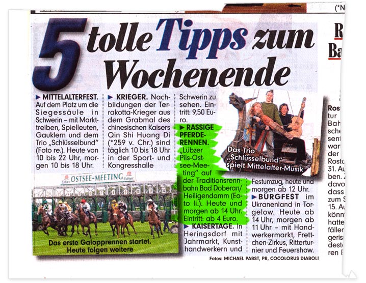 Bild - Ausgabe vom 6. August 2011