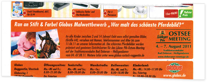 Globus - Kindermalwettbewerb