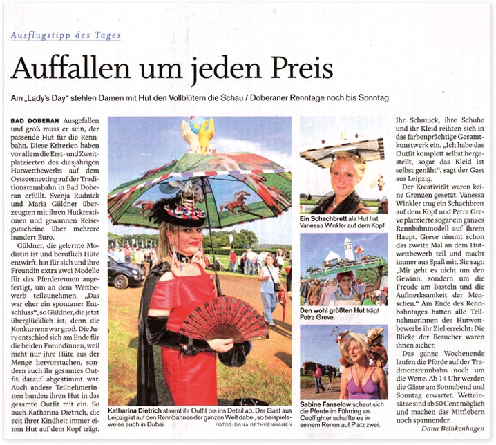 Rostocker Neueste Nachrichten - Ausgabe vom 6./7. August 2011