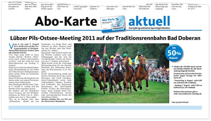Ostsee Zeitung - Ausgabe vom 2. August 2011