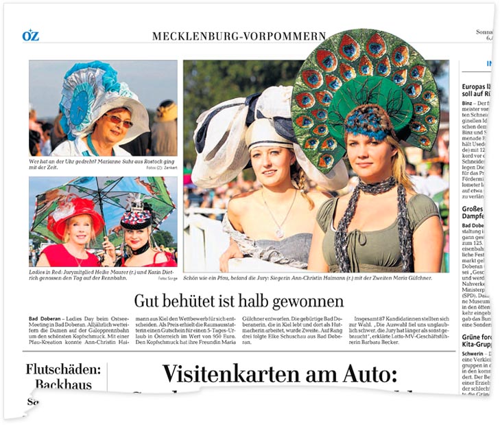 Ostsee Zeitung - Ausgabe vom 6./7. August 2011