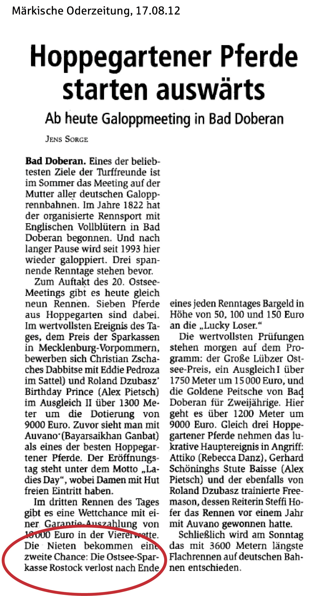 Oderzeitung