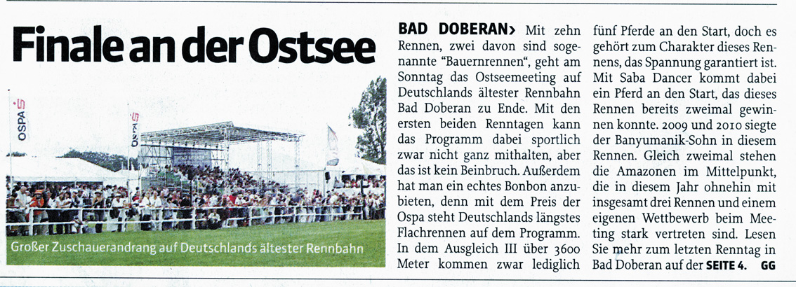 Sport Welt 19. August 2012
