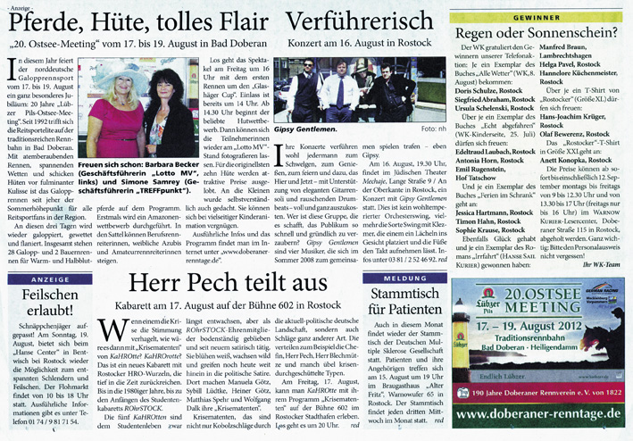 Warnow Kurier 15. August 2012