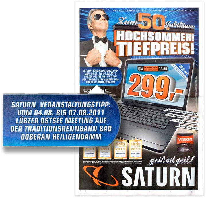 Saturn Prospekt 30. KW