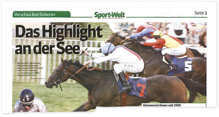 Sport-Welt - Ausgabe vom 4. August 2011